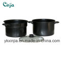 Кухонная посуда 26 см Глубокий стальной горшок для макарон с антипригарным покрытием
